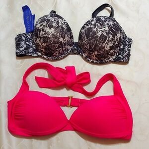 INTIMA Secret Bra and George Swim Top Bundle